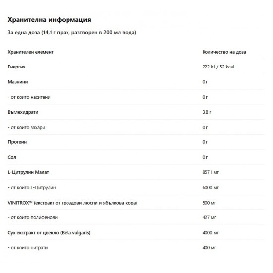 Joe Weider Victory Nitric Oxide – 353 gr